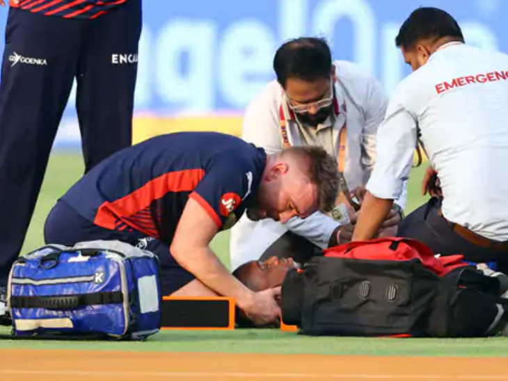 एनगिडी को अस्पताल से छुट्टी:सभी स्कैन नॉर्मल, पंजाब के खिलाफ मैच में सिर के बल गिरे थे; दिल्ली पुलिस ने ग्रीन कॉरिडोर बनाया था