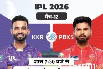 Shreyas Iyer; KKR vs PBKS IPL 2026 LIVE Score Update