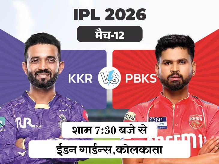 Shreyas Iyer; KKR vs PBKS IPL 2026 LIVE Score Update