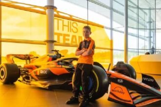 11-year-old Harry Williams becomes McLaren’s youngest driver, being called the future Hamilton