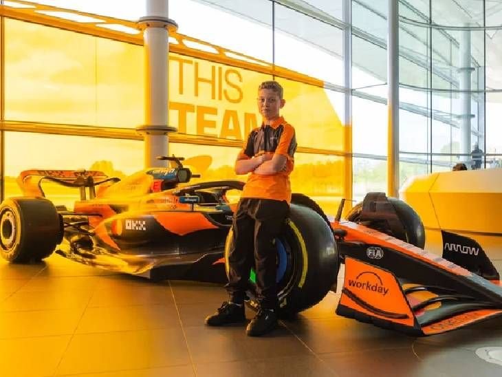 11-year-old Harry Williams becomes McLaren’s youngest driver, being called the future Hamilton