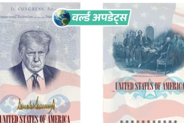 वर्ल्ड अपडेट्स:अमेरिका 250वीं वर्षगांठ पर ट्रम्प की तस्वीर वाले पासपोर्ट जारी करेगा, इस गर्मियों से शुरुआत