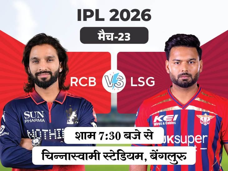 RCB vs LSG IPL 2026