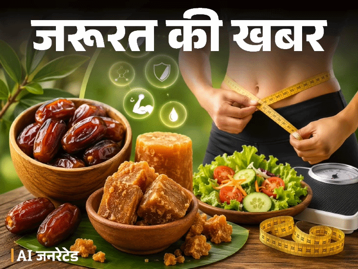 Dates vs Jaggery Weight Control; Khajur Gud Nutrition Value; Natural Sweetener Benefits