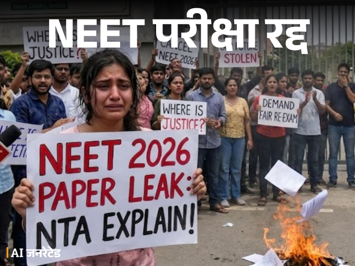 NEET UG 2026 Paper Leak Controversy Exam Cancelled Update