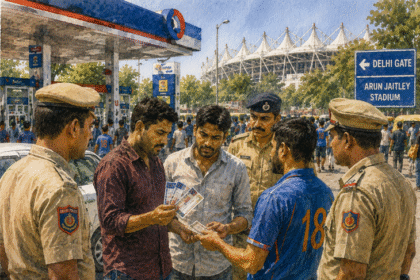 IPL टिकट ब्लैक करने वाला गिरोह पकड़ाया:फ्लाइट से सभी वेन्यू पर टिकट बेचने जाते थे 3 आरोपी; ₹20 हजार में बिक रहे थे फ्री पास