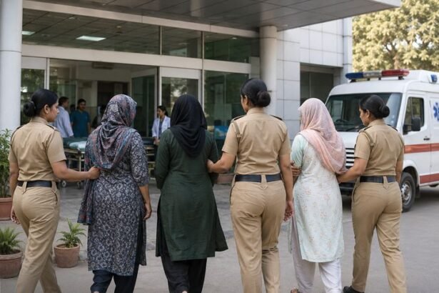 हॉस्पिटल-संचालक पर रेप का मुकदमा दर्ज कराने वाली महिला-गिरफ्तार:मारपीट मामले में महिला की बहन और मां को भी पकड़ा; पैसे देने से इनकार करने पर मारपीट का आरोप