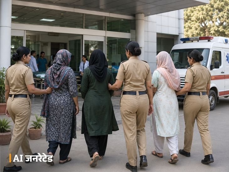 हॉस्पिटल-संचालक पर रेप का मुकदमा दर्ज कराने वाली महिला-गिरफ्तार:मारपीट मामले में महिला की बहन और मां को भी पकड़ा; पैसे देने से इनकार करने पर मारपीट का आरोप