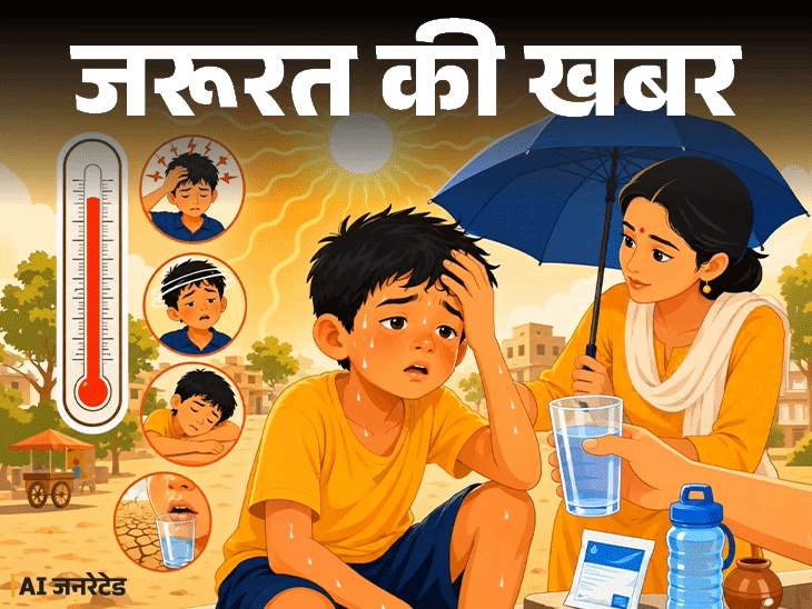 Nautapa 2026 Heat Stroke Risk; Child Heatwave Loo Symptoms And Safety Tips