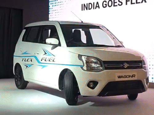 Maruti WagonR Flex Fuel Car Launched in India