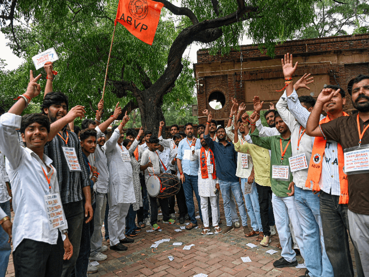 DUSU चुनाव में 40.46% मतदान, दिल्ली हाईकोर्ट ने जीत जुलूस पर पूर्ण प्रतिबंध लगाया
